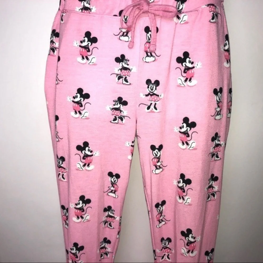 Disney Mickey Sleep‎ Pants Pink Small - Picture 13 of 13